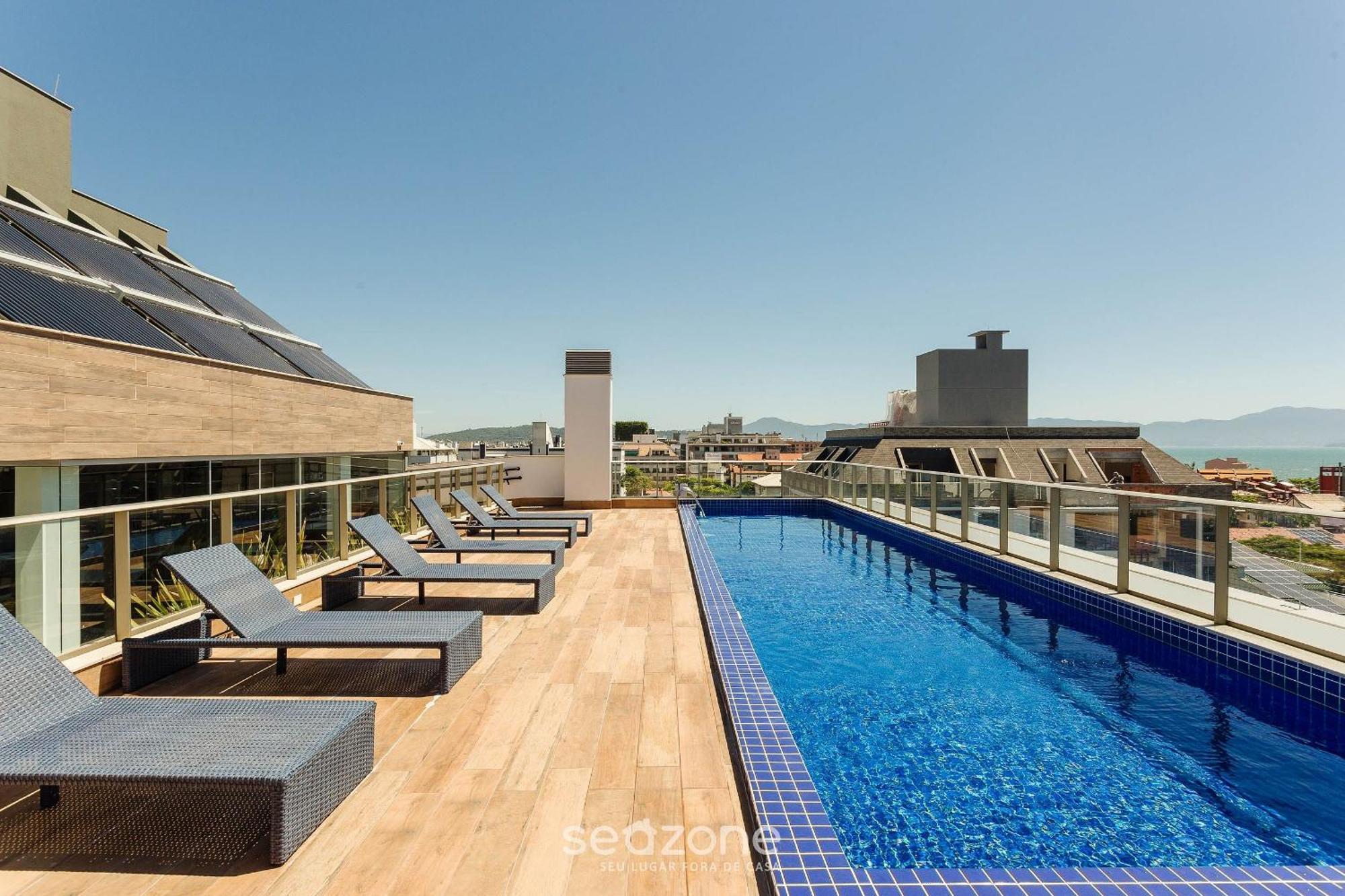 Lindo Studio Moderno A 300M Da Praia Jurere Elu106 Florianopolis Luaran gambar