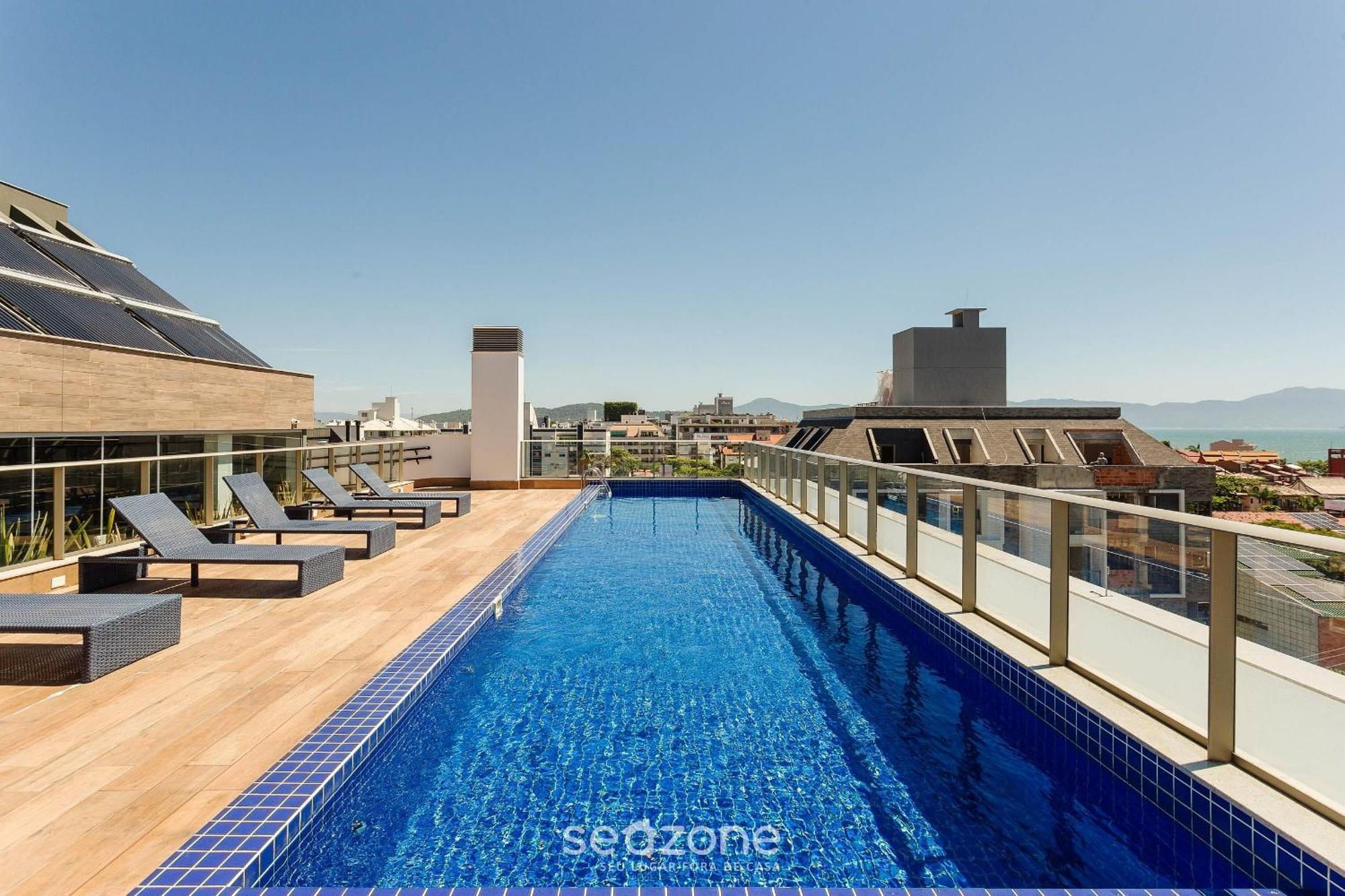 Lindo Studio Moderno A 300M Da Praia Jurere Elu106 Florianopolis Luaran gambar